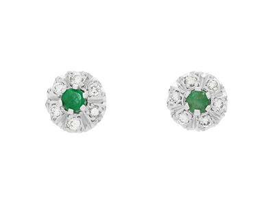 Jewellery, EARRINGS, 18K white gold