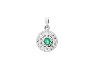 Jewellery, PENDANT, 18K white gold