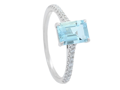 Jewellery, RING, 18K white gold