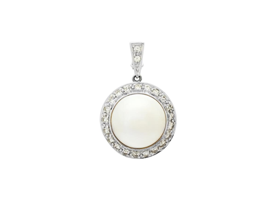 Jewellery, PENDANT, 18K white gold