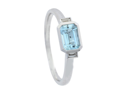 Jewellery, RING, 18K white gold