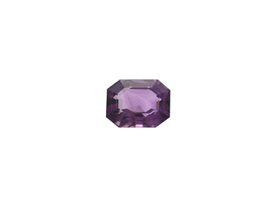 Gemstones, AMETHYST, emerald cut