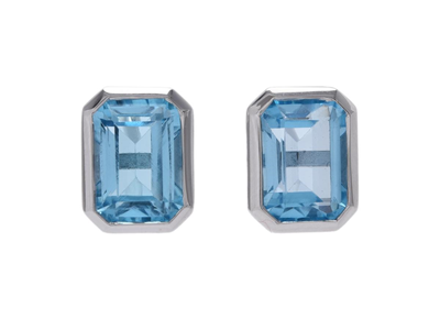 Jewellery, EARRINGS, 18K white gold