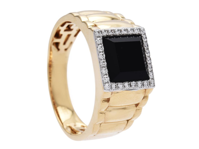 Jewellery, GENTLEMEN RING, 18K gold