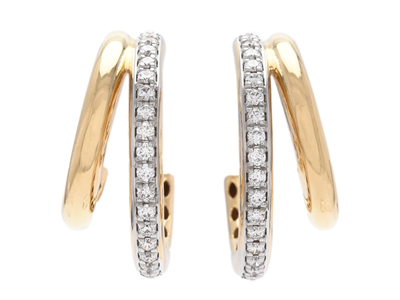 Jewellery, EARRINGS, 18K gold