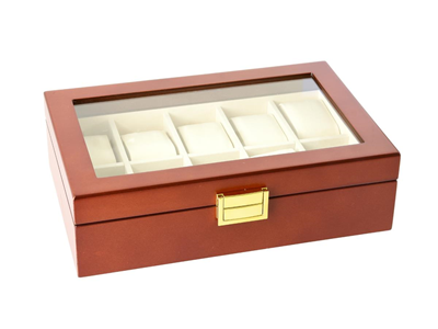 Jewellery extras, WATCH BOX, wood imitation