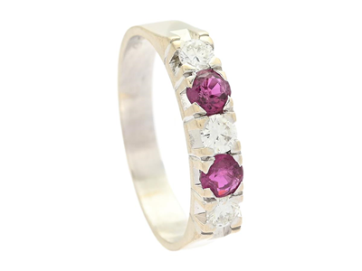 Jewellery, RING, 18K white gold