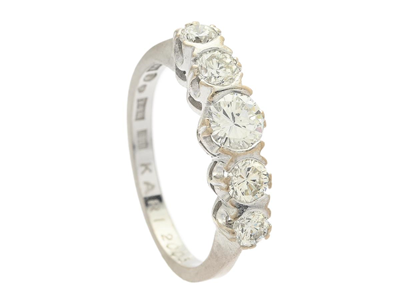 Jewellery, RING, 18K white gold