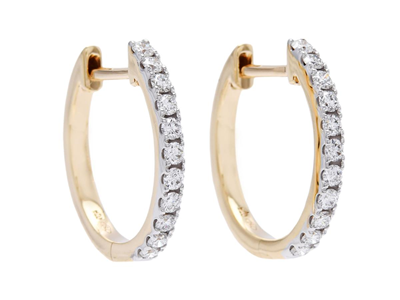 Jewellery, EARRINGS, 18K gold