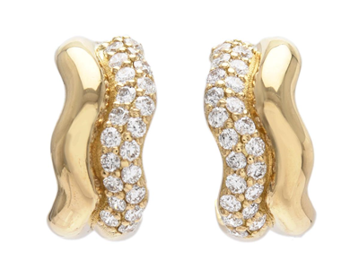 Jewellery, EARRINGS, 18K gold