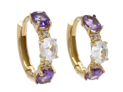 Jewellery, HOOP EARRINGS, 18K gold