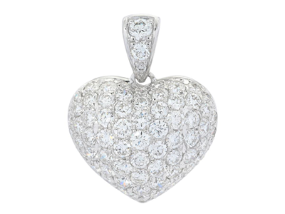 Jewellery, PENDANT, 18K white gold