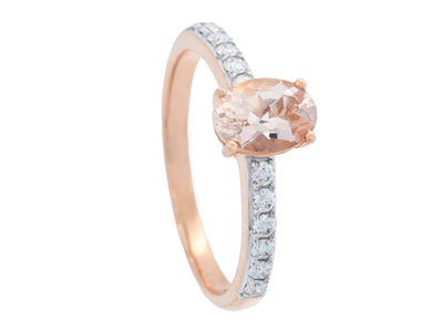 Jewellery, RING, 18K rose gold