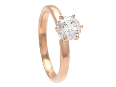 Jewellery, SOLITAIRE RING, 18K gold