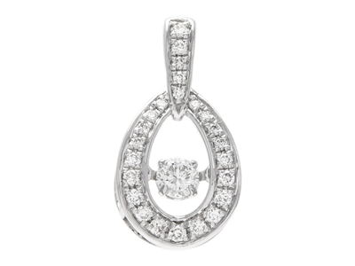 Jewellery, PENDANT, 18K white gold