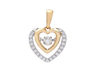 Jewellery, PENDANT, 18K gold/white gold