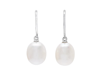 Jewellery, PEARL EARRINGS, 18K white gold