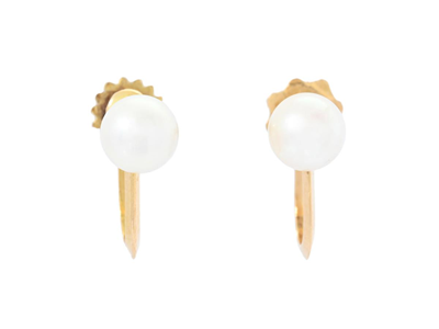 Jewellery, PEARL EARRINGS, 18K gold