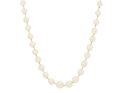 Jewellery, PEARL NECKLACE, cultured pearls