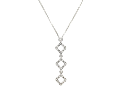 Jewellery, NECKLACE, 18K white gold