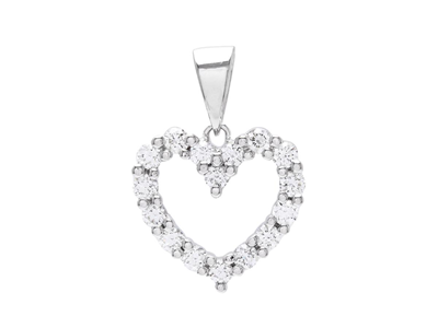 Jewellery, PENDANT, 18K white gold