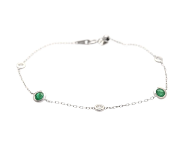 Jewellery, BRACELET, 18K white gold