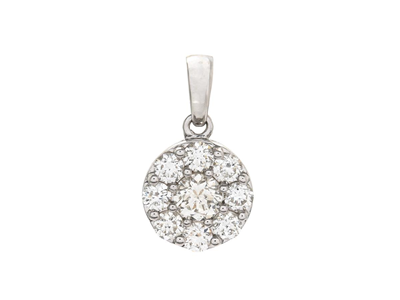 Jewellery, PENDANT, 18K white gold