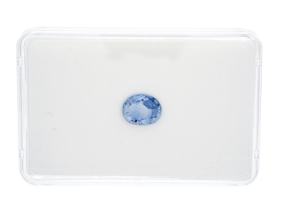 Gemstones, NO HEAT LIGHT BLUE SAPPHIRE, oval-cut