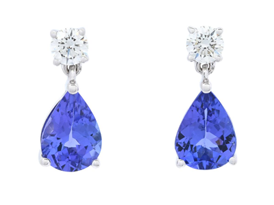 Jewellery, EARRINGS, 18K white gold