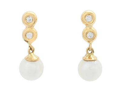 Jewellery, PEARL EARRINGS, 18K gold