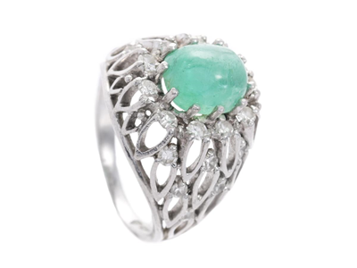 Jewellery, RING, 18K white gold