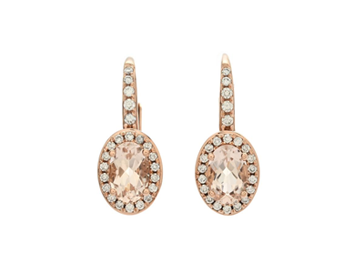 Jewellery, EARRINGS, 18K rose gold