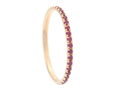 Jewellery, FULL ETERNITY RING, 18K gold
