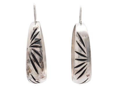 Jewellery, HOOP EARRINGS, sterling silver