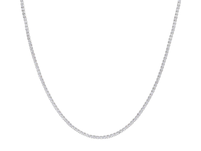 Jewellery, RIVIERE NECKLACE, 18K white gold