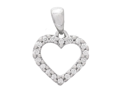Jewellery, PENDANT, 18K white gold