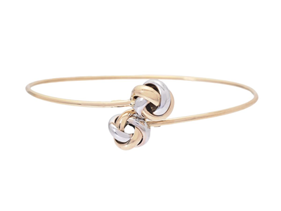 Jewellery, BANGLE, 18K gold/white gold