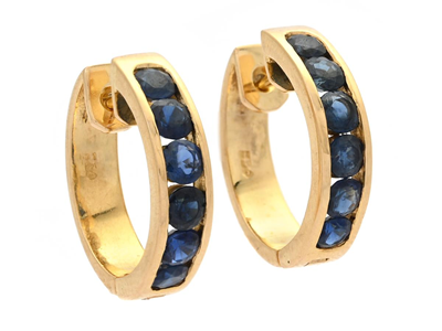 Jewellery, EARRINGS, 18K gold