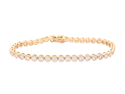 Jewellery, TENNIS BRACELET, 18K gold