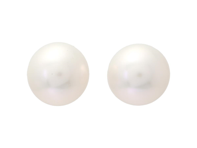 Jewellery, PEARL EARRINGS, 14K white gold