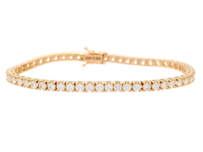 Jewellery, TENNIS BRACELET, 18K white gold