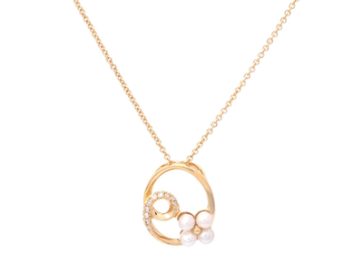 Jewellery, PENDANT/CHAIN, 18K gold