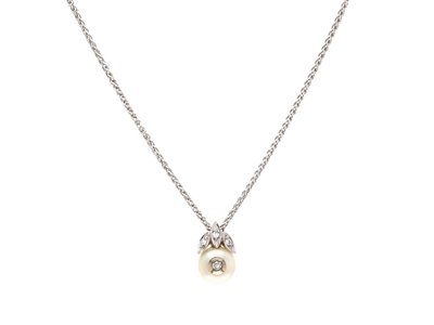 Jewellery, PENDANT WITH CHAIN, 14K white gold
