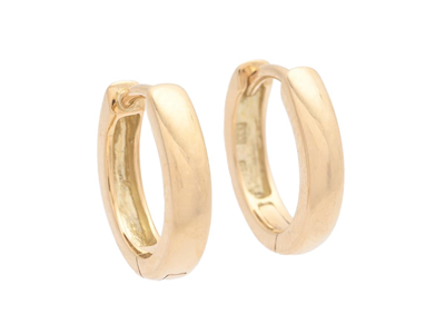Jewellery, HOOP EARRINGS, 18K gold