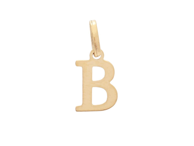 Jewellery, LETTER PENDANT, letter B