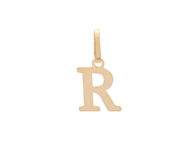 Jewellery, LETTER PENDANT, letter R
