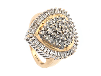 Jewellery, RING, 14K gold
