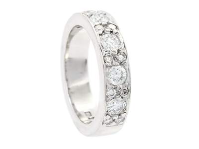 Jewellery, H STRÖMDAHL, eternity ring