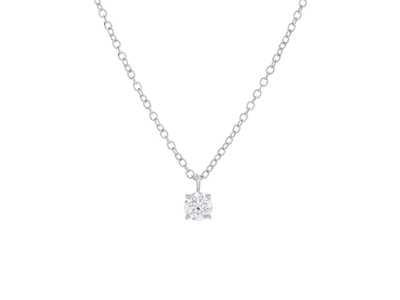 Jewellery, PENDANT WITH CHAIN, 18K white gold