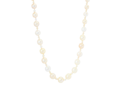 Jewellery, PEARL NECKLACE, cultured pearls approx. 2,2-7,7 mm
